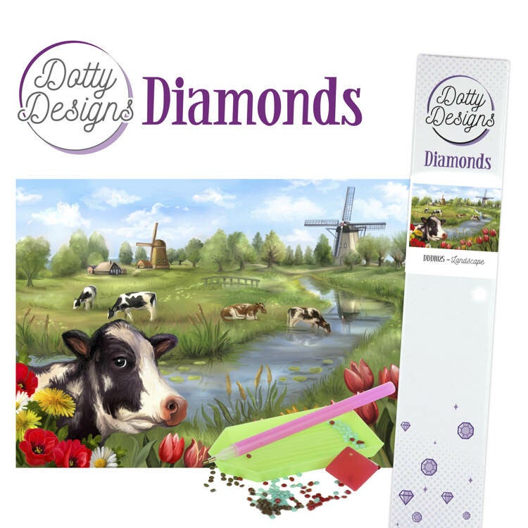 Dotty Designs Diamonds - Landscape DDD1025