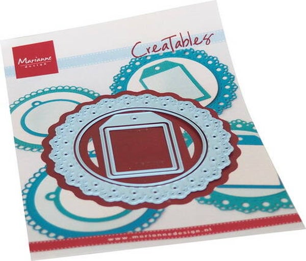 Creatables stencil Small circle Lace