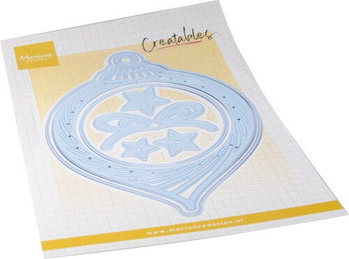 Creatables stencil Open christmas bauble