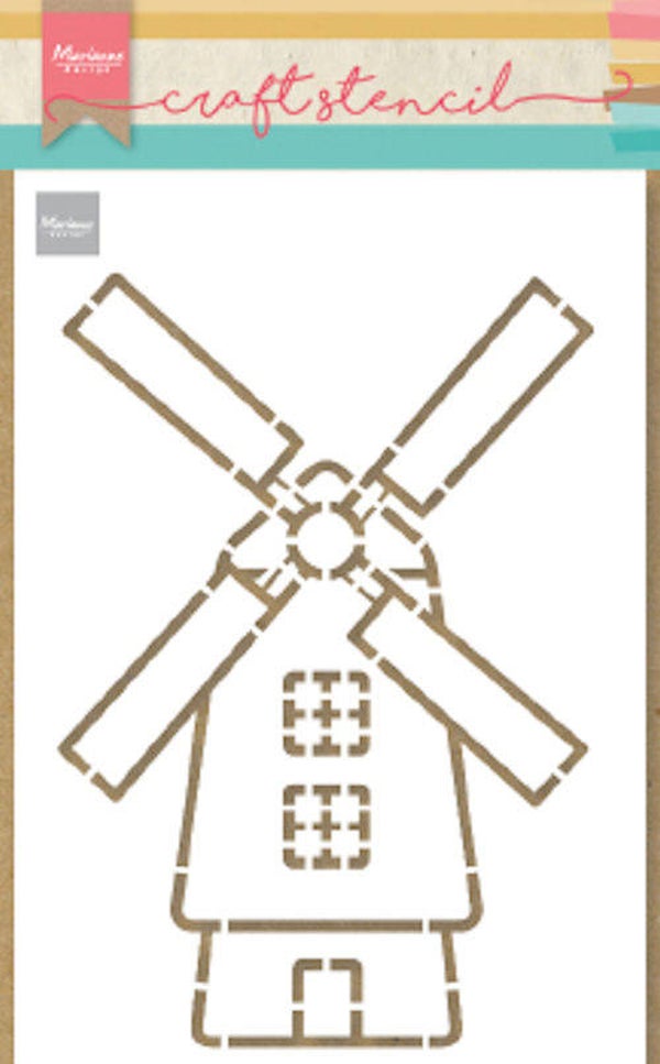 Craft stencil Windmill