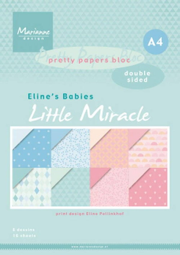 Pretty Papers bloc DZ Eline's babies little miracles