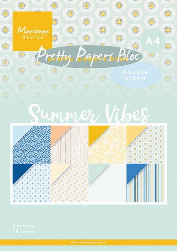 Pretty Papers bloc DZ Summer vibes