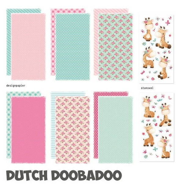 DDBD Slimline Paper Kit Giraffe