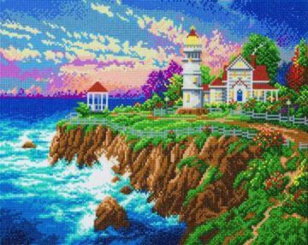 CAK-TK4L: "Victorian Light"" 40x50cm Crystal Art Kit THOMAS KINKADE"