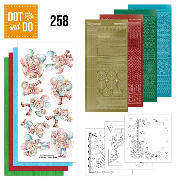 Dot And Do 258 - Yvonne Creations - Young At Heart  DODO258