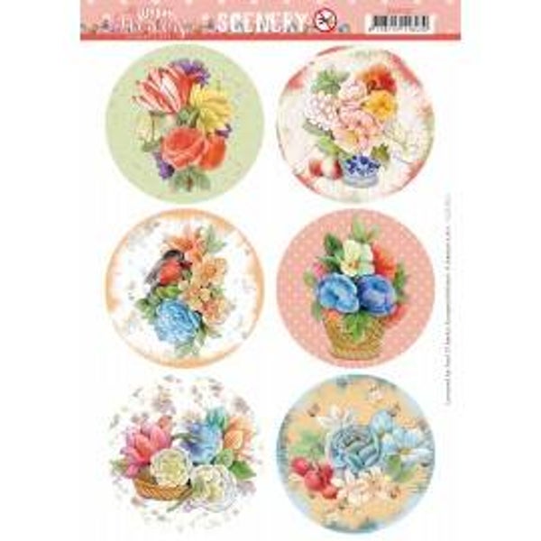 Scenery - Jeanine's Art - Urban Flowers - Wild Rose Round
