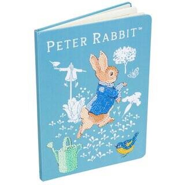 Craft Buddy CANJ-PRBT - Crystal Art Notebook Peter Rabbit MPV-CB-NB-70001