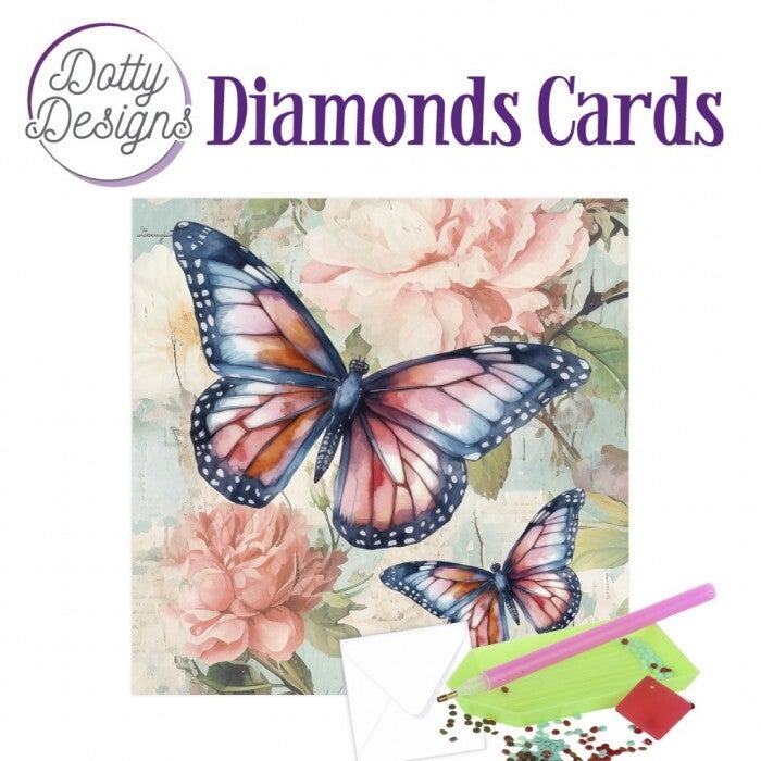 Dotty Designs Diamond Cards - Flutter Flair 1