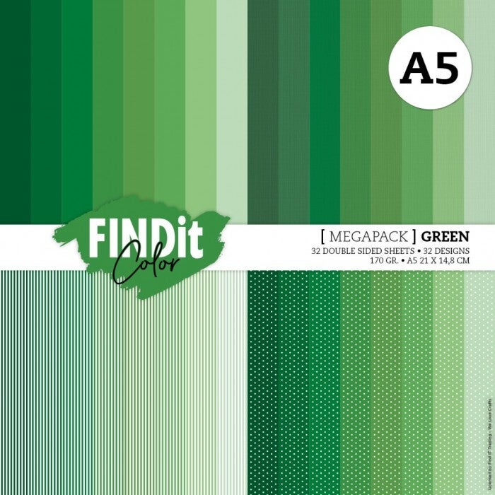 Findit Color - Megapack - Christmas Green - A5