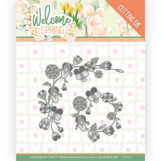 Dies - Jeanine's Art Welcome Spring - Spring Garland