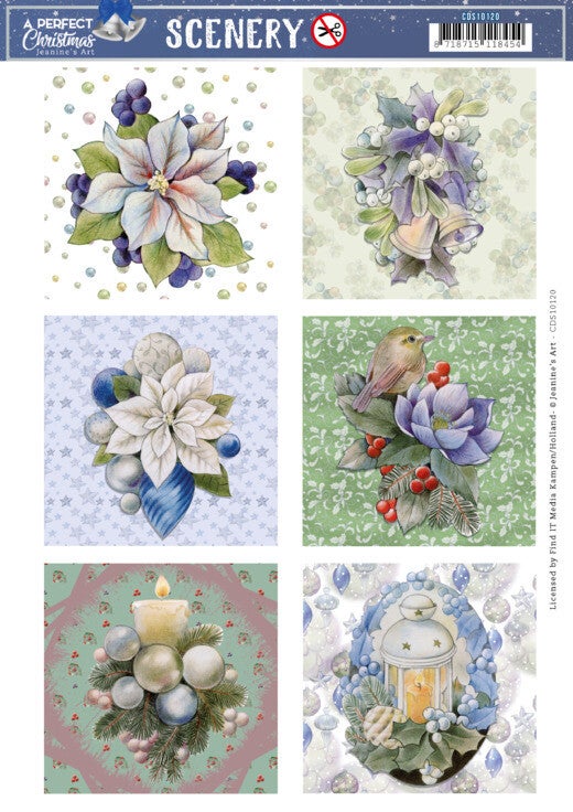 Scenery - Jeanine's Art - A Perfect Christmas - Christmas Candle Square