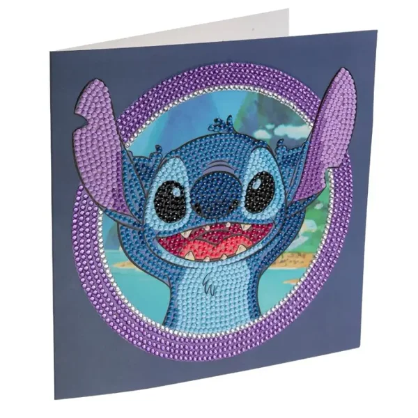 "STITCH" DISNEY CRYSTAL ART-KAART