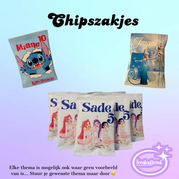 Gepersonaliseerde Chipszakjes