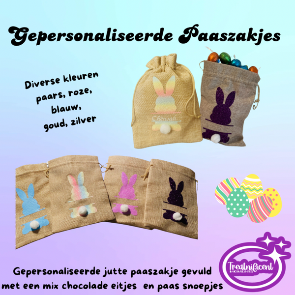 Gepersonaliseerde Paas Zakjes