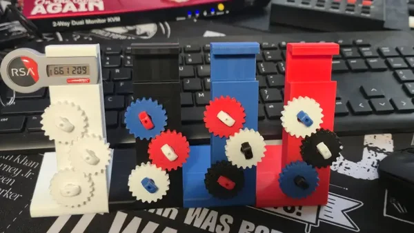 RSA Token Fidget Stand