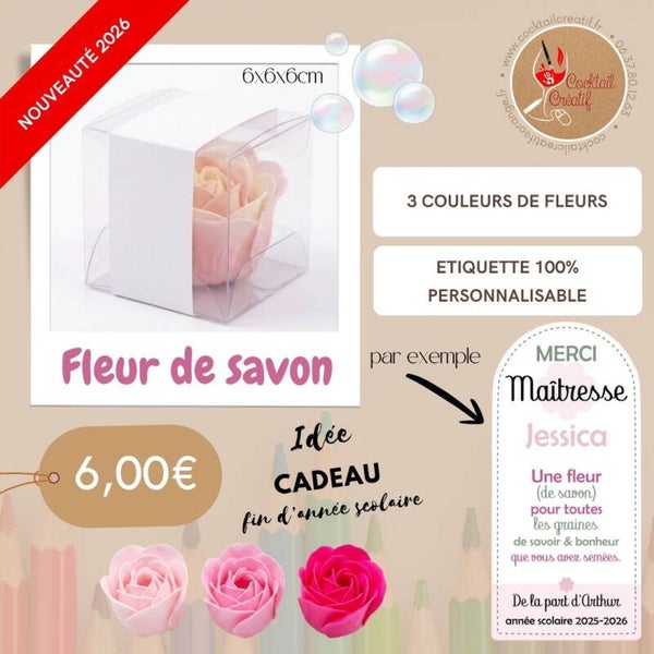 Fleur de savon