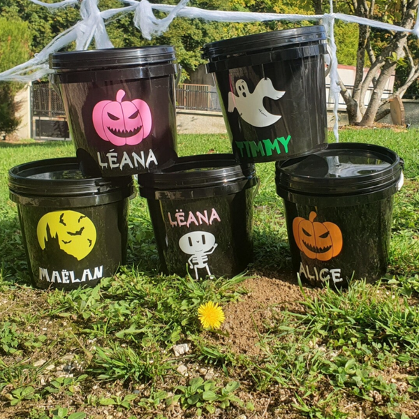 Seau d'Halloween