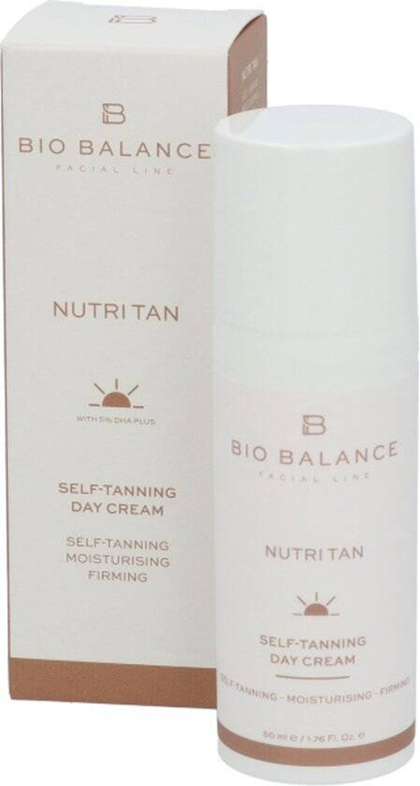 Bio Balance - Dagcrème - Nutri Tan - Zelfbruinend / Hydraterend / Verstevigend - 50 ml