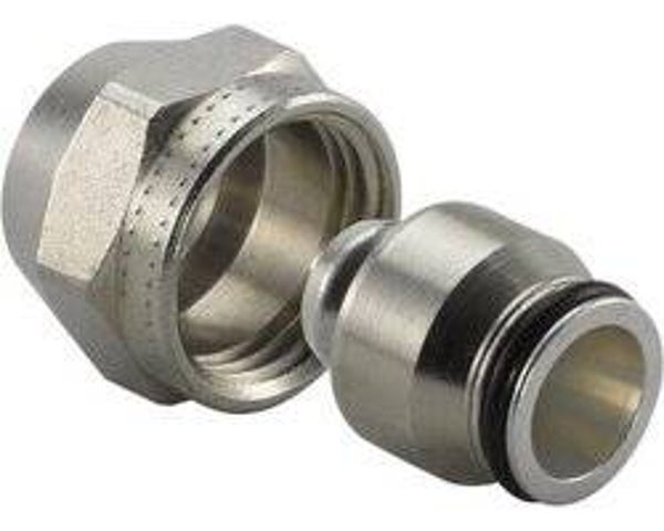 Uponor Klemkoppeling messing MLC 20 mm x 3/4'' binnendraad euroconus 2 stuks