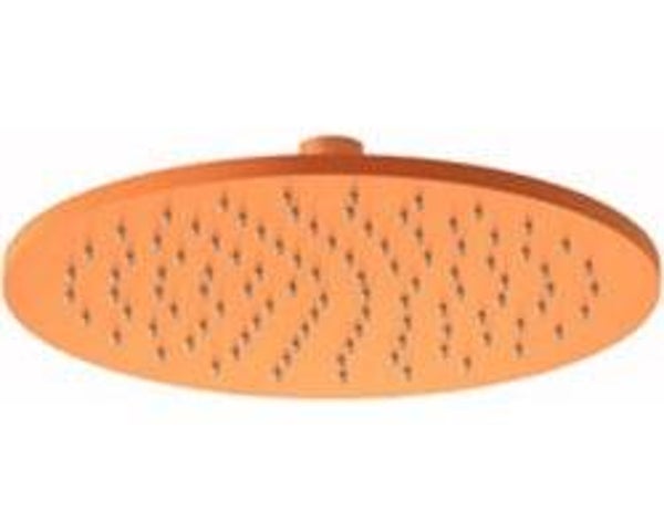 Plieger Roma hoofddouche rond Ø25cm geborsteld koper