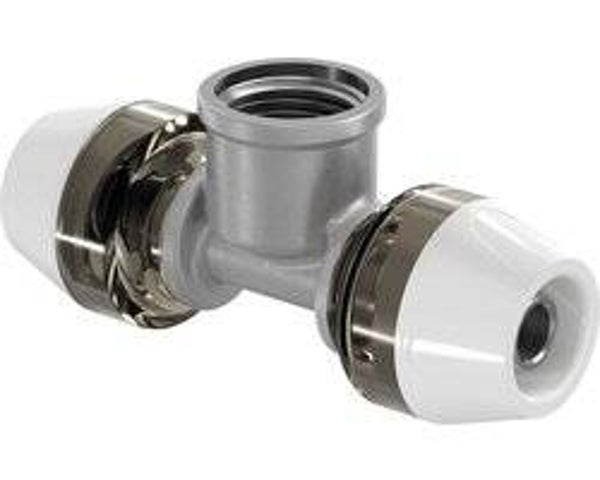 Uponor RTM T-stuk 20x1/2'' binnendraad x 20 mm