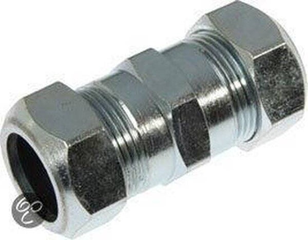 Nik,Knelkoppeling 12X12 Mm Plieger Label Bl/Rd 1St (G/K)
