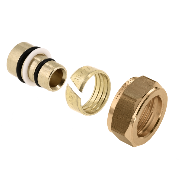 BONFIX 23915 Knelset van ø20×2,0 naar 22 mm knel