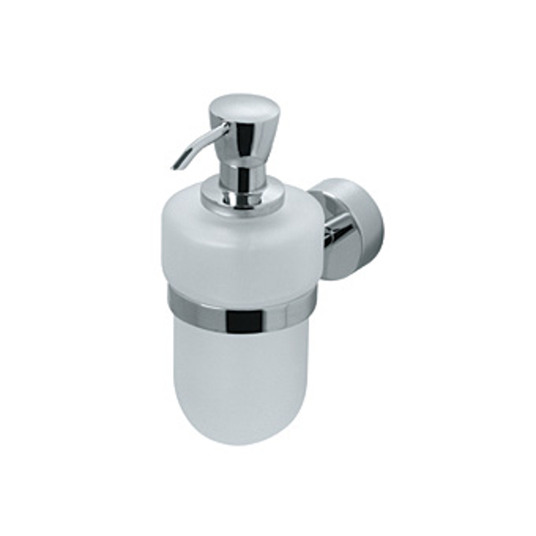 Plieger Murcia zeepdispenser   matglas | inox