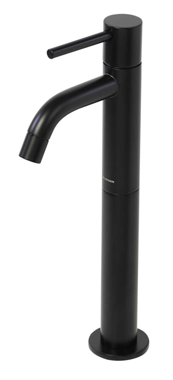 Plieger Napoli toiletkraan hoog   28.4cm | mat zwart