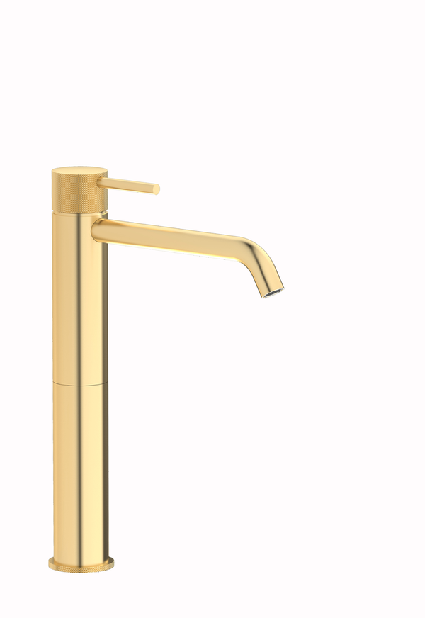 Plieger Roma 1-gats keukenkraan met draaibare uitloop goud