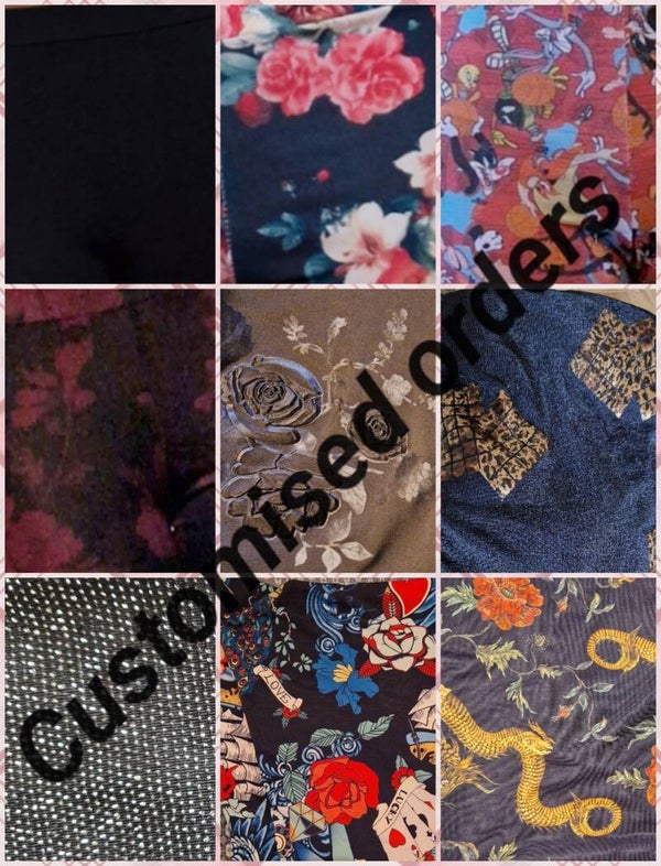 CUSTOMISED ORDERS ARE BACK!!