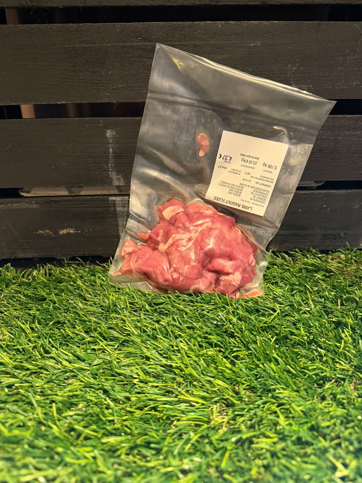 Lams ragout vlees ca. 186 gr.
