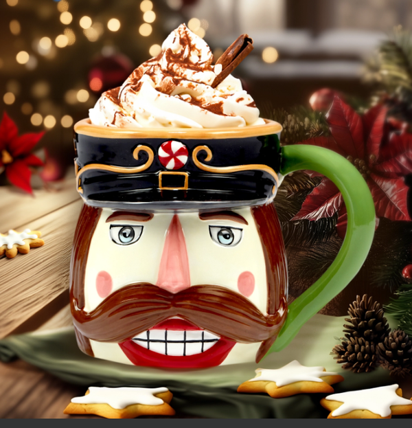 Holiday Magic Christmas Nutcracker 3-D Mug 19
