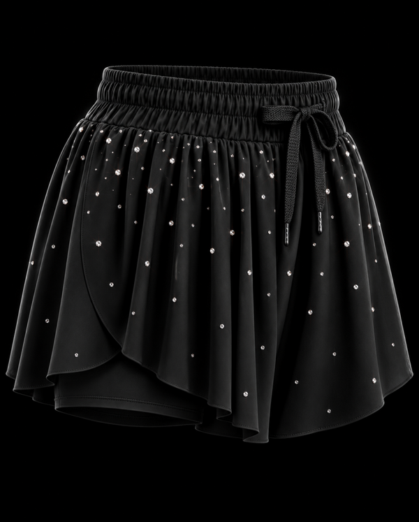 RHINESTONE SKORT