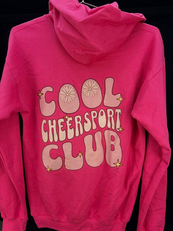 Hoodie "Cool Cheersport Club" Neon-pink