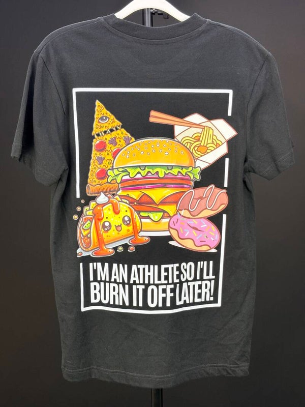 T-Shirt "Athlete" Schwarz
