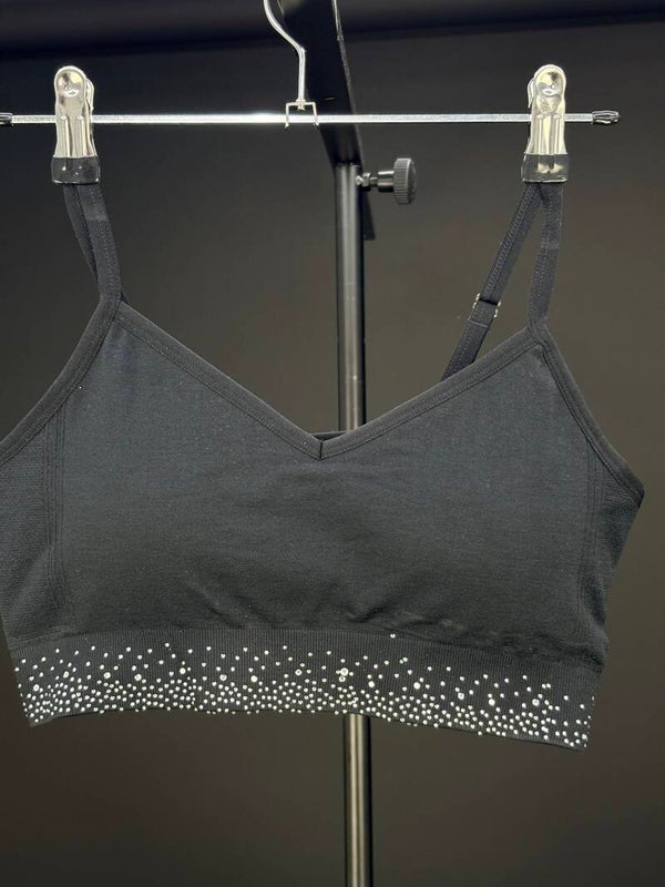 Sport Bra "Rhinestone"