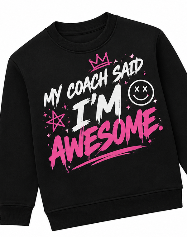 KIDS SWEATER - MY COACH