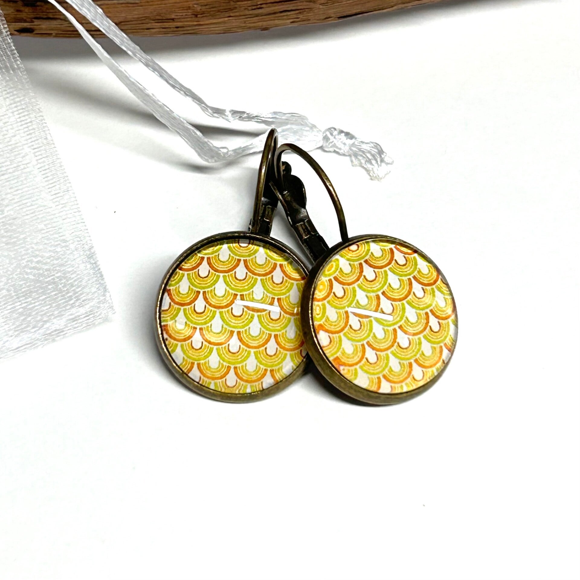 Ohrringe Bronze 16mm