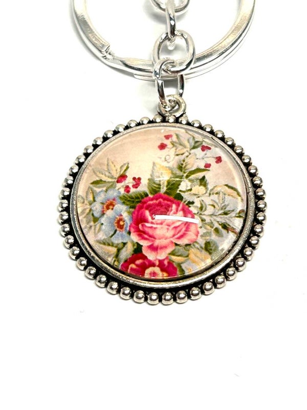 Schlüsselanhänger Antiksilber