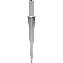 Erdspieß für Zaunpfosten 60 x 40mm