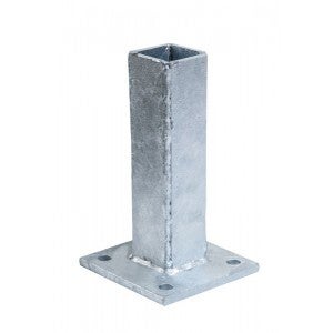 Fußplatte  Verzinkt