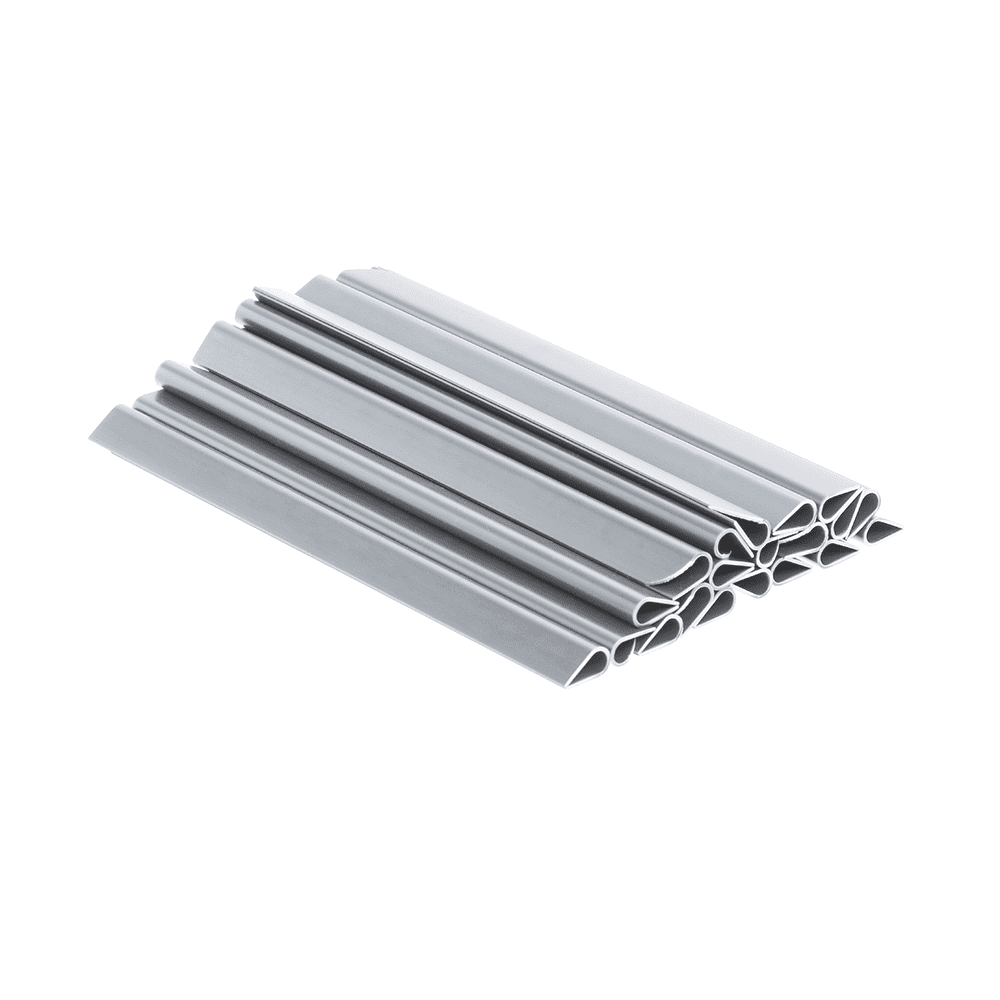 Clips für Sichtschutzstreifen Grau