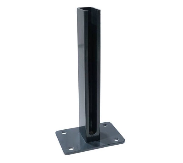 Fussplatte für Zaunpfosten 60 x 40 x 300 mm Anthrazit