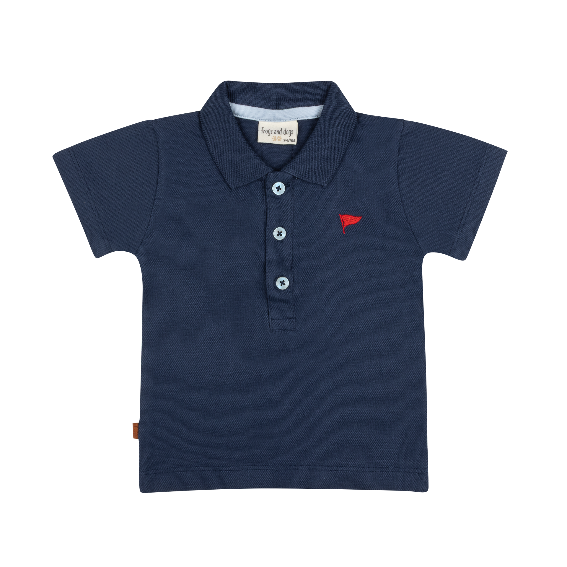 frogs and dogs polo flag