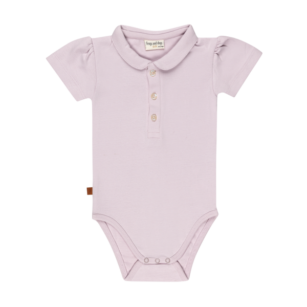 frogs and dogs polo romper