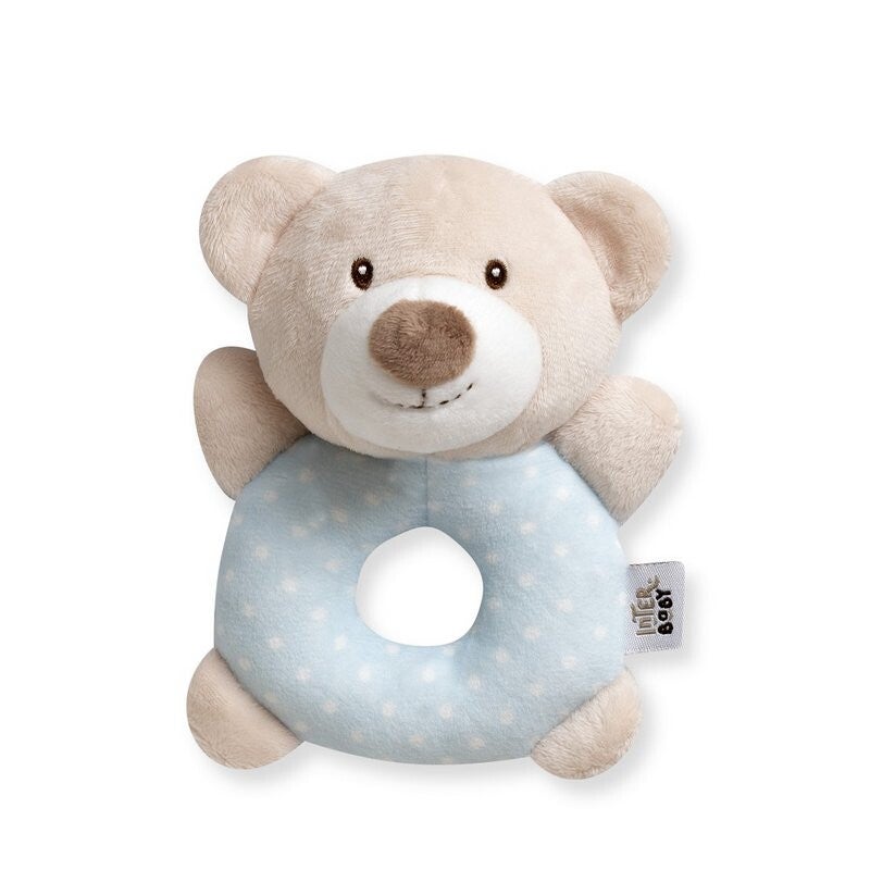 interbaby - rammelaar beer blauw