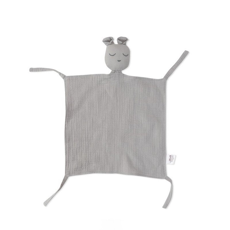 interbaby - doudou grijs petrol
