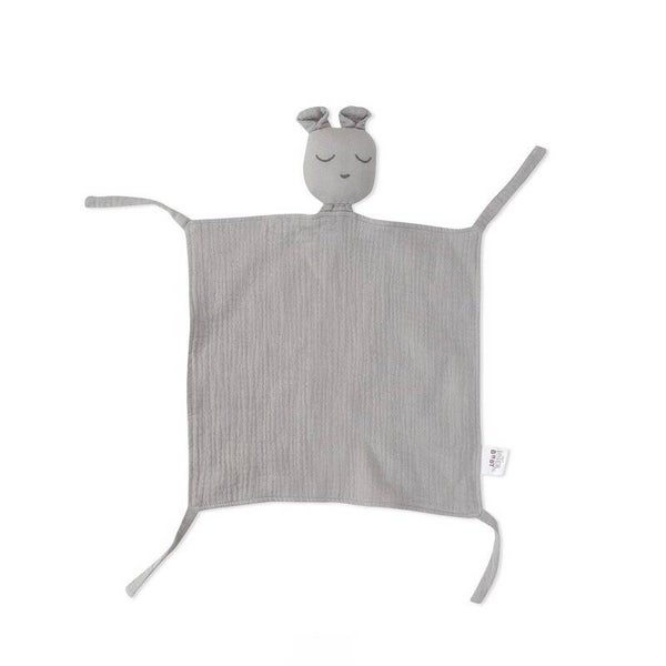 interbaby - doudou grijs petrol