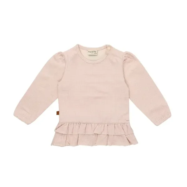Ruffle Shirt Dogtooth